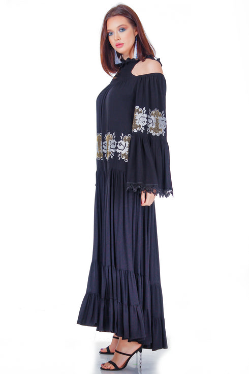 Rochie vascoza cu broderie freeshipping - Liza Panait Online Boutique